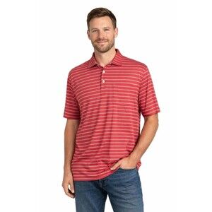 🏌️PETER MILLAR Seaside Wash Stripe Polo Shirt Golf Tennis XL GUC